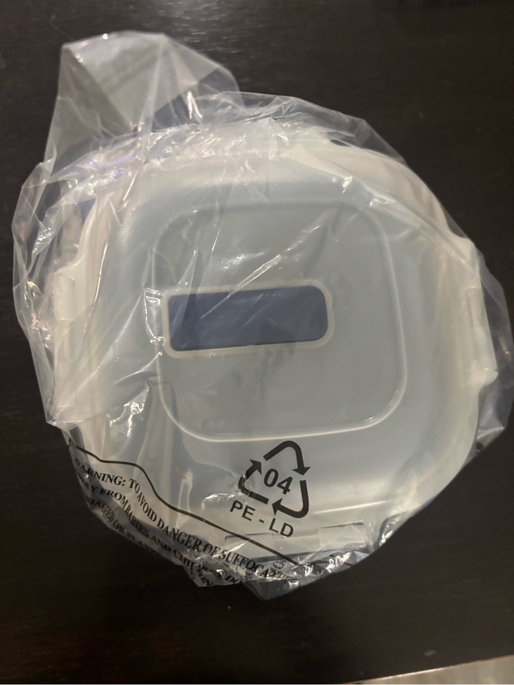 Blue Kitchen Food Storage Container with Flip Lid